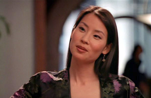 Lucy Liu's breakout role as Ling Woo in the hit drama series Ally McBeal